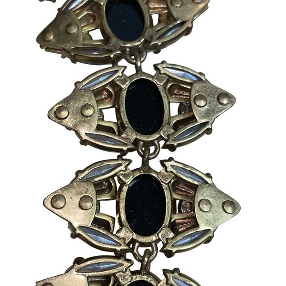 J.Crew Vintage Chunky Rhinestone Bracelet - Picture 7 of 9